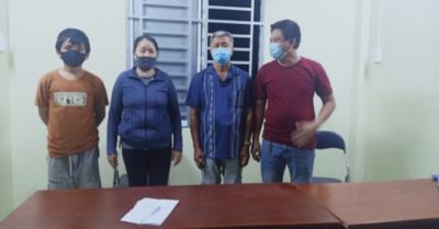 Bắt giữ 4 người Việt Nam nhập cảnh trái phép từ Campuchia