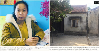 Học bổng 1 tỷ đồng của cô bé nhặt ve chai nuôi gia đình