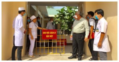 Thêm 3 người mắc Covid-19, được cách ly tại Bình Dương