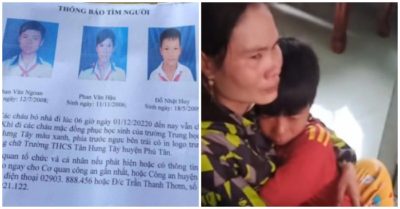 3 bé trai đạp xe hơn 300 km để tìm cha mẹ