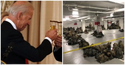 Biden cho lính Mỹ ngủ trên sàn xi măng, gây phẫn nộ công chúng