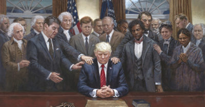 Sự tương đồng kỳ lạ giữa Tổng thống Trump và George Washington