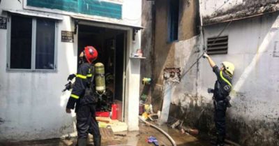 Cháy nhà kèm tiếng nổ ở Gò Vấp, cả khu dân cư tán loạn