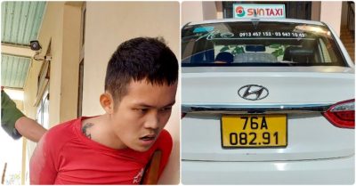 Tài xế taxi bị cướp ôtô giữa ban ngày
