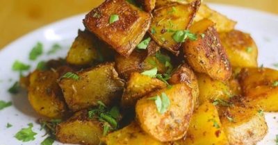 Bí quyết làm khoai tây nướng giòn siêu ngon nổi tiếng mạng xã hội