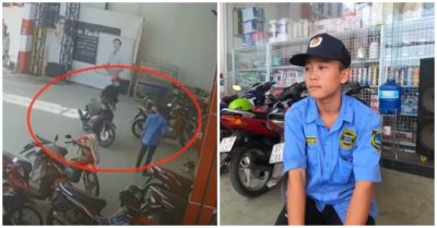 Bị dàn cảnh trộm cướp liền 2 xe máy, nam bảo vệ lo mất Tết