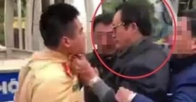 Chi cục trưởng say xỉn, hành hung CSGT có thể bị phạt gần 40 triệu đồng