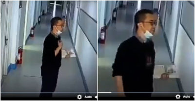 Khoảnh khắc thầy giáo ‘luyện cười’ trước cửa lớp