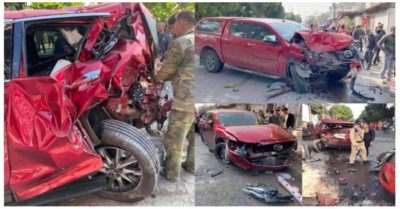 Phú Thọ: Xe bán tải gây tai nạn liên hoàn khiến 4 người thương vong