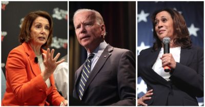 Ông Biden bị yêu cầu chia quyền hạt nhân cho bà Pelosi và Harris