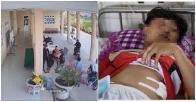 Hai nhóm người vào trường bắt 3 học sinh, chở đến nơi vắng rồi đánh đập dã man