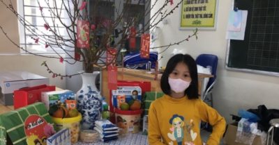 Nhiều học sinh tiểu học Xuân Phương chờ đến mùng 2 Tết được về nhà