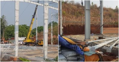 Đứt cáp cần cẩu tại công ty Ford Bình Phước, 3 người thương vong