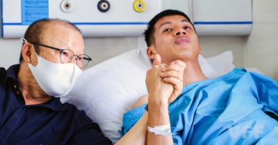 HLV Park nắm chặt tay, khẳng định Hùng Dũng ‘nghị lực tuyệt vời’