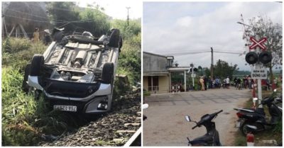 Tàu hỏa tông ôtô ở Quảng Ngãi: Công an làm việc với nhân viên gác chắn