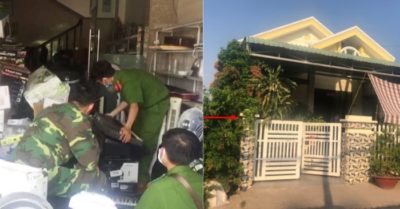 Thượng tá biên phòng nói gì về việc trong nhà chứa hàng lậu?