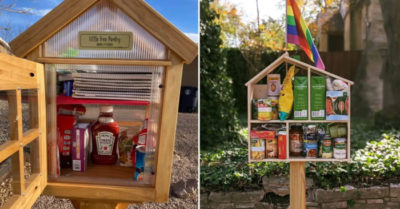 Tủ thức ăn nhỏ miễn phí, đưa cộng đồng xích lại gần nhau