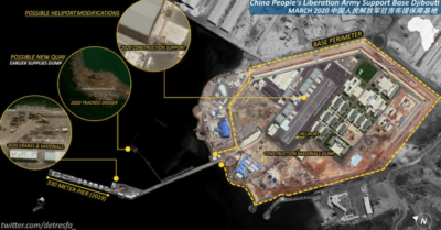 Mở rộng căn cứ quân sự Djibouti, Trung Quốc bành trướng sức mạnh ra ngoài Biển Đông