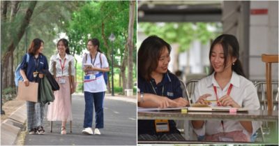 Cô nữ sinh ‘một chân’ lên giảng đường với đôi nạng gỗ