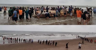 Hàng trăm người giăng lưới tìm 3 học sinh mất tích trên biển