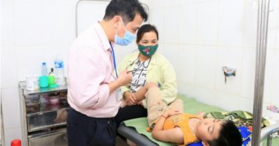 Nghệ An, Hà Tĩnh nhiều trẻ mắc hội chứng viêm màng não do virus