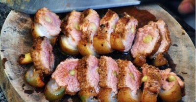 Đặc sản bê nướng lụi sả ngon ‘quên sầu’ của người Tây Ninh