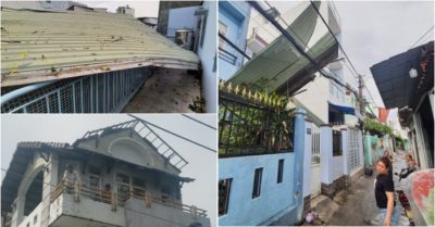 Giông lốc cực lớn, tôn bay loạn xạ giữa Sài Gòn: ‘Hơn 20 năm rồi mới thấy’
