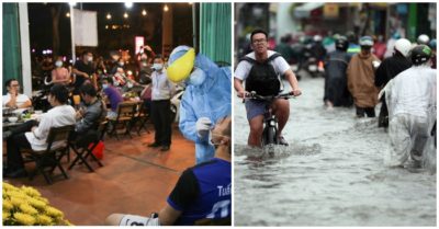 Tin tức tối 21/5: Thêm 57 ca nhiễm mới; Người dân giúp nhau đẩy xe qua đường ngập nước