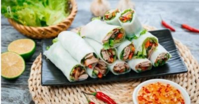 Thực đơn cuối tuần: Món phở cuốn thơm ngon đúng vị nhà hàng