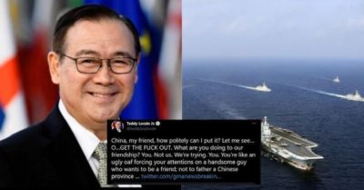 Biển Đông nóng lên khi Philippines ‘thả bom F’ xuống tàu Trung Quốc