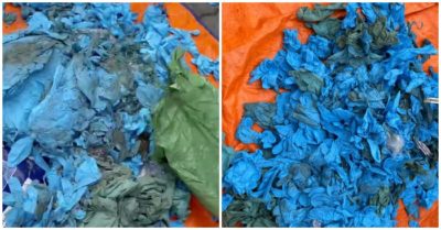 Video: Gần 15 tấn hàng nghi găng tay y tế cũ nát từ Trung Quốc tuồn về TP. HCM