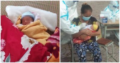 Mẹ là F0, bố bị ung thư, bé gái 3 ngày tuổi khát sữa trong khu cách ly tại Bắc Giang