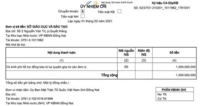1,85 tỷ đồng ủng hộ miền Trung chưa giải ngân, Sở GD-ĐT Đồng Nai nói gì?