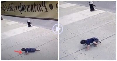 Video: Cậu bé mắc hội chứng Down sống sót sau khi rơi từ tầng 5 xuống đất