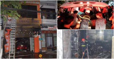 Cháy cửa hàng đồ điện, một phụ nữ mang thai cùng 3 người tử vong