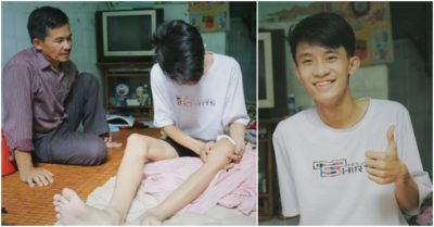 Chàng trai sắp tốt nghiệp lớp 12 thì bị ung thư, cha nén nước mắt đưa con vào Sài Gòn chữa trị
