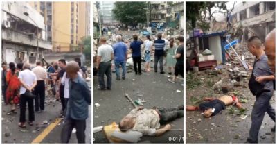 Nổ lớn ở Trung Quốc, hơn trăm người thương vong