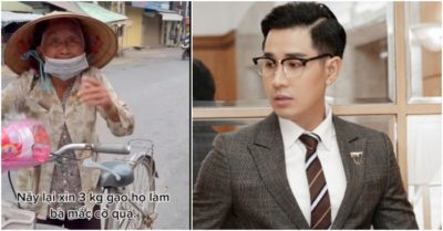 MC Nguyên Khang xót xa vụ bà cụ bị xua đuổi khi xin gạo: ‘Sao 9 con không nuôi nổi một mẹ?’
