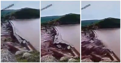 Đập nước ở Hà Nam, Trung Quốc có thể sụp đổ bất cứ lúc nào