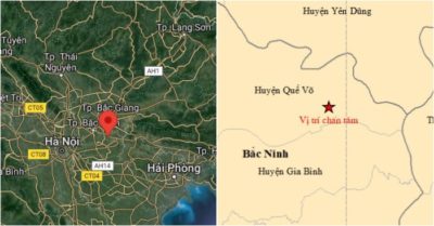 Động đất ở Bắc Ninh, đồ đạc nhiều nhà dân rung lắc