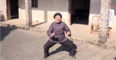 Cụ bà trăm tuổi luyện võ kung fu từ năm 4 tuổi, chưa bao giờ phải vào bệnh viện