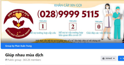Nhóm facebook ‘Giúp nhau mùa dịch’, nơi các bác sỹ xuất hiện kịp thời