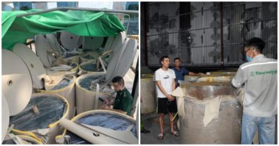 Hàng nghìn tấn quặng ‘đội lốt’ giấy cuộn xuất khẩu lậu sang Trung Quốc