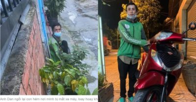 Shipper nghèo ở Sài Gòn bị mất xe máy, được người lạ gửi tặng chiếc SH