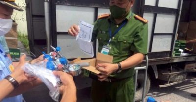 Hơn 1.000 van thở oxy không rõ nguồn gốc xuất xứ sắp tuồn ra thị trường