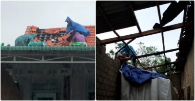 Thừa Thiên Huế: Bão số 5 làm tốc mái hàng chục nhà dân, 40 công nhân còn ở Rào Trăng 3