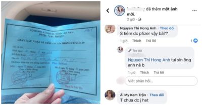 Vụ cô gái khoe tiêm 2 mũi nhờ ‘ông anh’: Phóng viên bị ném chất bẩn, công an đang làm rõ