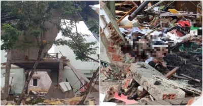 Quảng Nam: Nổ lớn, sập nhà hai vợ chồng bị vùi trong đống đổ nát