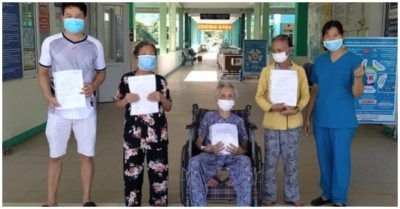 Cụ bà 101 tuổi ở Đà Nẵng khỏi Covid-19 sau 11 ngày nhập viện