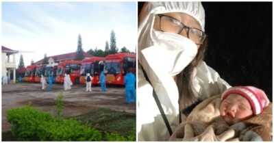 Gia Lai đón hơn 200 thai phụ về quê, một người chuyển dạ sinh ngay trên đường